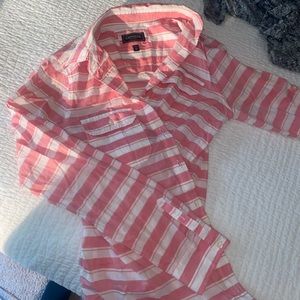 Pink Button Up Express Shirt 💗